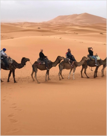 Tour departure Marrakech