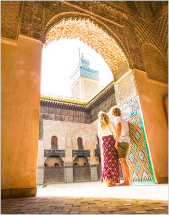 Tour departure Marrakech